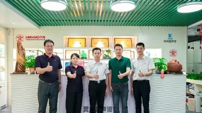 產(chǎn)學(xué)研促發(fā)展，廣科院教師一行蒞臨靈科超聲波交流